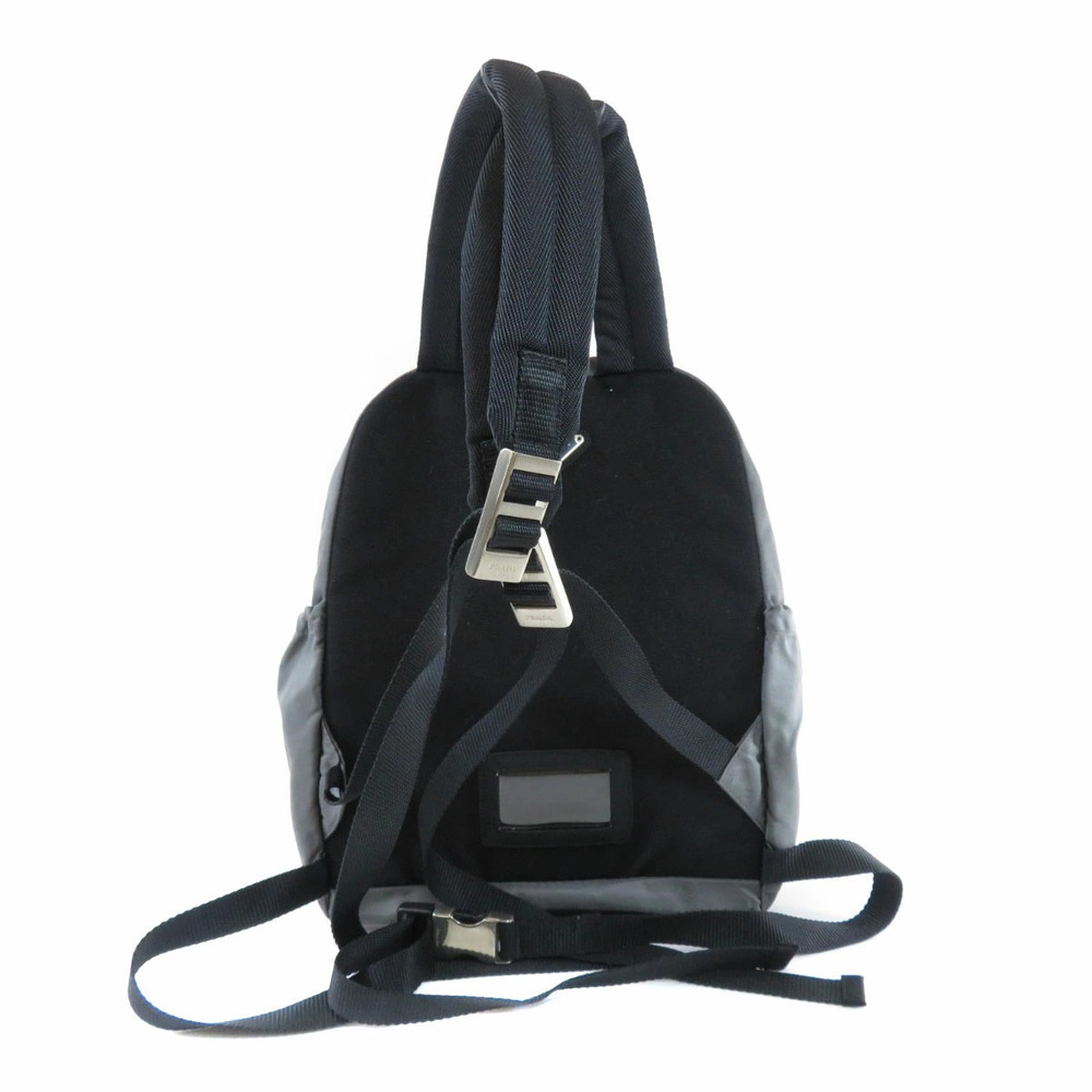 Prada logo Backpack Rucksack Daypack - Picture 2 of 11